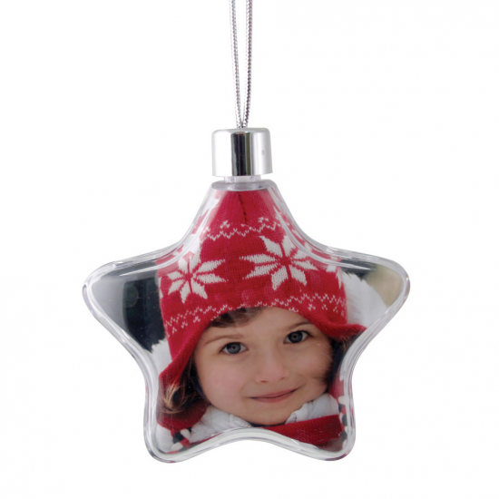 Star Ornament - Clear Star Ornament - Clear